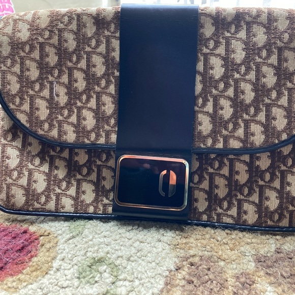 Christian Dior Monogram Trotter Canvas Clutch - Picture 2 of 11